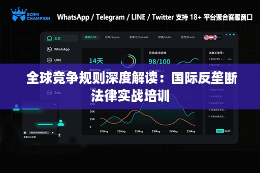  全球竞争规则深度解读：国际反垄断法律实战培训