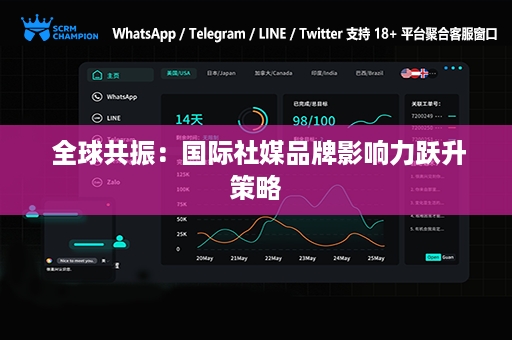  全球共振：国际社媒品牌影响力跃升策略