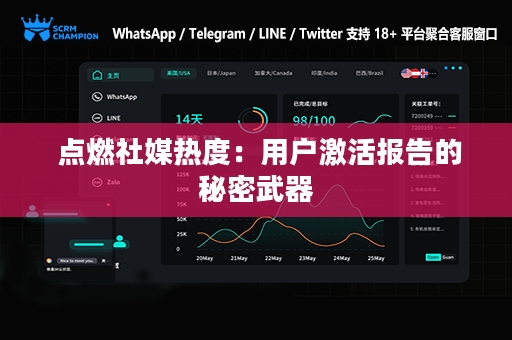  点燃社媒热度：用户激活报告的秘密武器