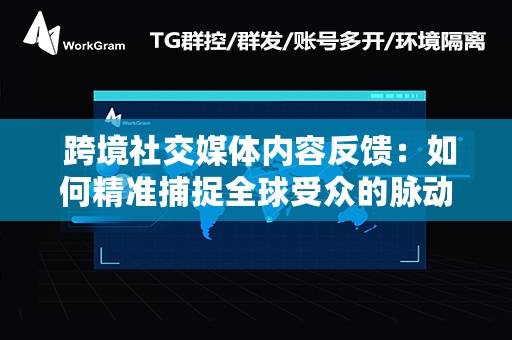  跨境社交媒体内容反馈：如何精准捕捉全球受众的脉动？