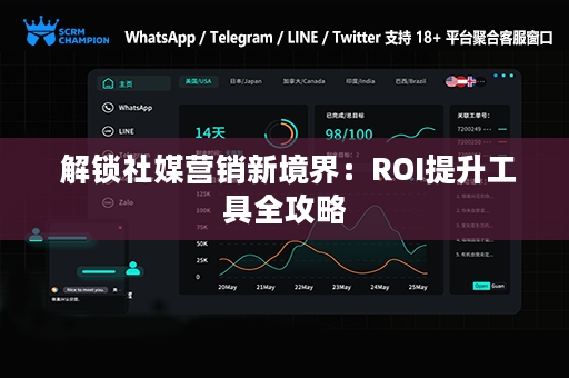  解锁社媒营销新境界：ROI提升工具全攻略