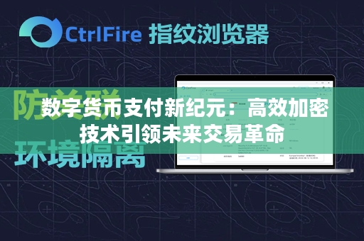  数字货币支付新纪元：高效加密技术引领未来交易革命