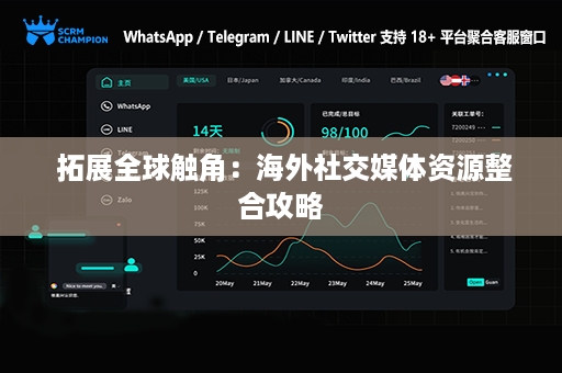  拓展全球触角：海外社交媒体资源整合攻略