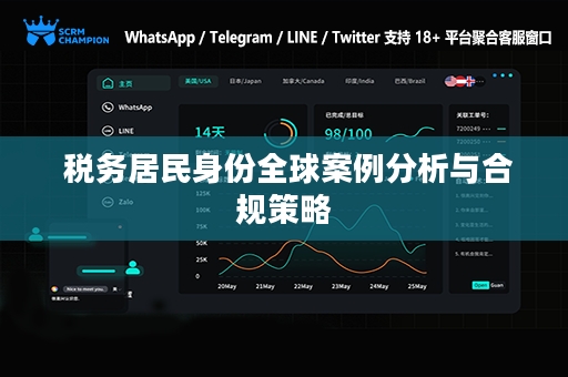  税务居民身份全球案例分析与合规策略
