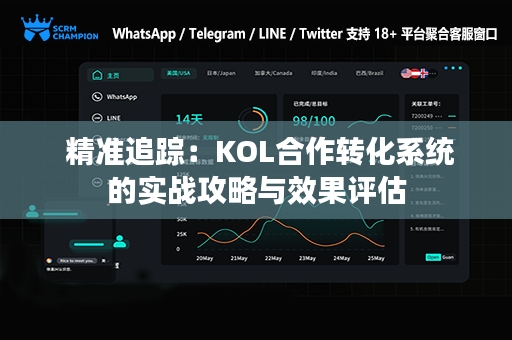  精准追踪：KOL合作转化系统的实战攻略与效果评估