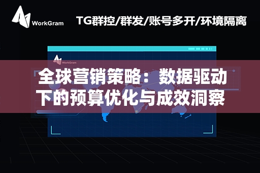  全球营销策略：数据驱动下的预算优化与成效洞察