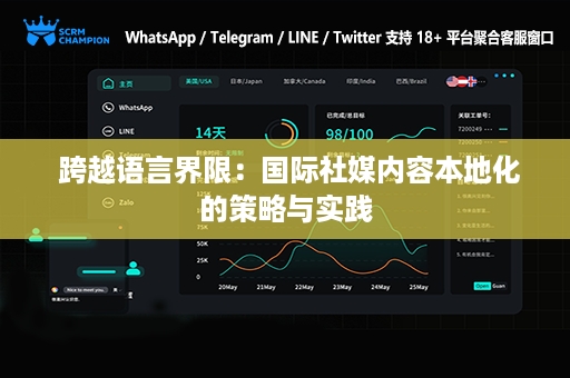  跨越语言界限：国际社媒内容本地化的策略与实践