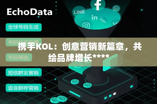  携手KOL：创意营销新篇章，共绘品牌增长****