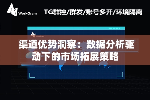  渠道优势洞察：数据分析驱动下的市场拓展策略