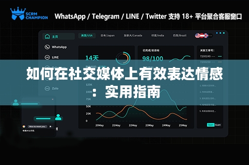 如何在社交媒体上有效表达情感：实用指南