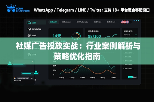  社媒广告投放实战：行业案例解析与策略优化指南