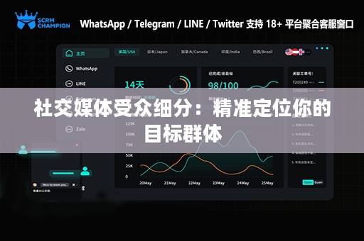 社交媒体受众细分：精准定位你的目标群体
