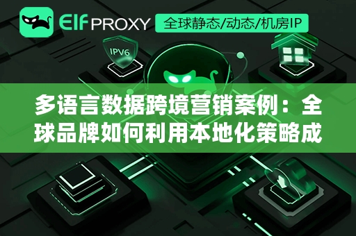 多语言数据跨境营销案例：全球品牌如何利用本地化策略成功拓展市场