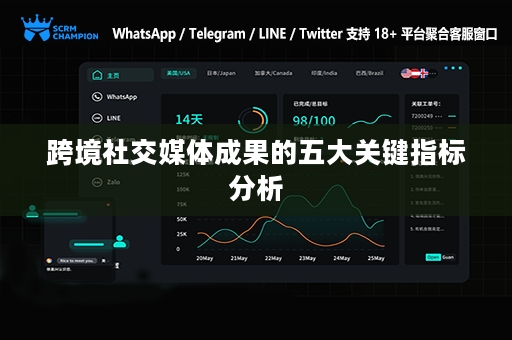 跨境社交媒体成果的五大关键指标分析
