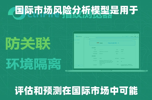 国际市场风险分析模型是用于评估和预测在国际市场中可能遇到的各种风险和不确定性的工具。这些模型可以帮助企业、投资者和政策制定者理解潜在的风险来源，评估风险的影响，并制定相应的风险管理策略。以下是一些常见的国际市场风险分析模型：

1. **PESTEL分析**：
   - **政治（Political）**：分析政治稳定性、政策连续性、政府干预等因素。
   - **经济（Economic）**：分析经济增长、通货膨胀、汇率波动、贸易政策等经济因素。
   - **社会（Social）**：分析人