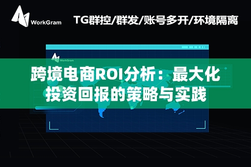 跨境电商ROI分析：最大化投资回报的策略与实践