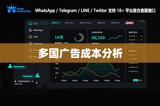 多国广告成本分析