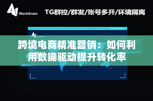 跨境电商精准营销：如何利用数据驱动提升转化率