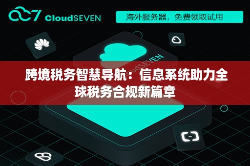  跨境税务智慧导航：信息系统助力全球税务合规新篇章