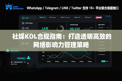  社媒KOL合规指南：打造透明高效的网络影响力管理策略