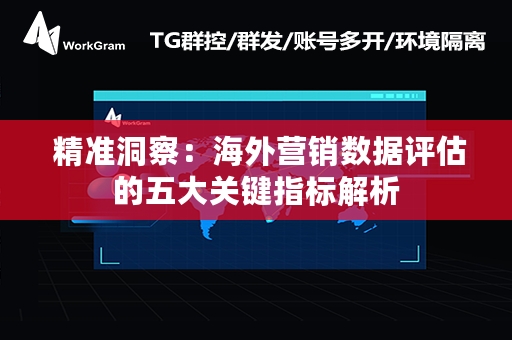  精准洞察：海外营销数据评估的五大关键指标解析