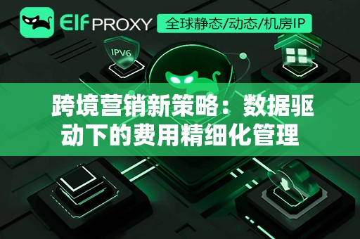  跨境营销新策略：数据驱动下的费用精细化管理