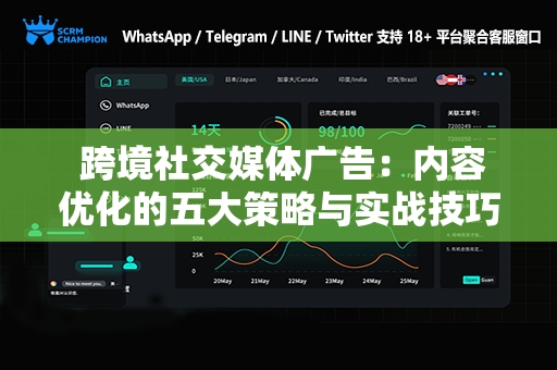  跨境社交媒体广告：内容优化的五大策略与实战技巧