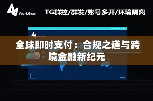  全球即时支付：合规之道与跨境金融新纪元