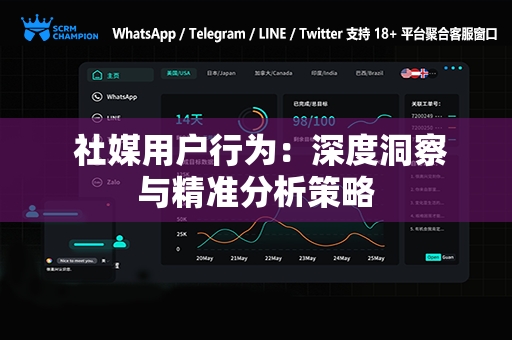  社媒用户行为：深度洞察与精准分析策略