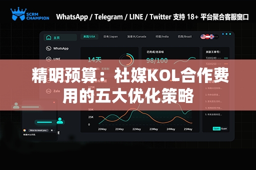  精明预算：社媒KOL合作费用的五大优化策略