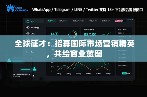  全球征才：招募国际市场营销精英，共绘商业蓝图