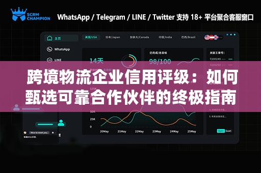  跨境物流企业信用评级：如何甄选可靠合作伙伴的终极指南
