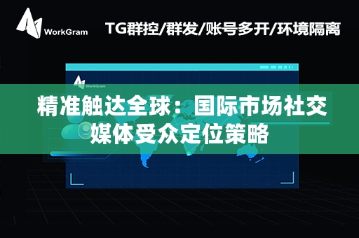  精准触达全球：国际市场社交媒体受众定位策略