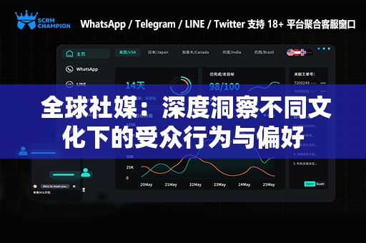  全球社媒：深度洞察不同文化下的受众行为与偏好
