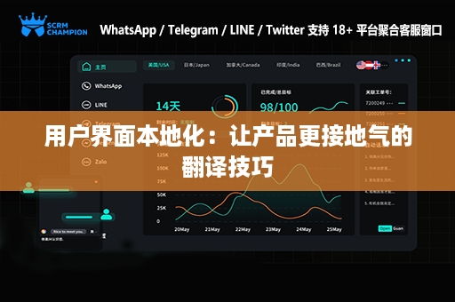 用户界面本地化：让产品更接地气的翻译技巧