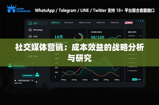 社交媒体营销：成本效益的战略分析与研究