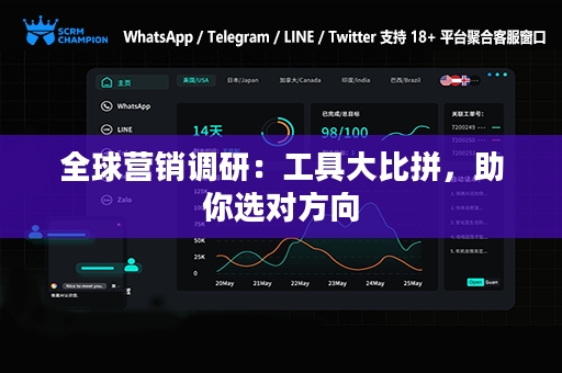 全球营销调研：工具大比拼，助你选对方向