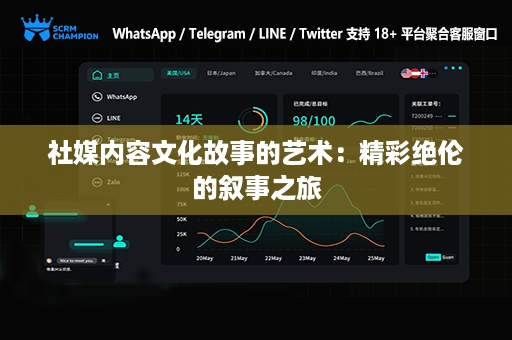 社媒内容文化故事的艺术：精彩绝伦的叙事之旅