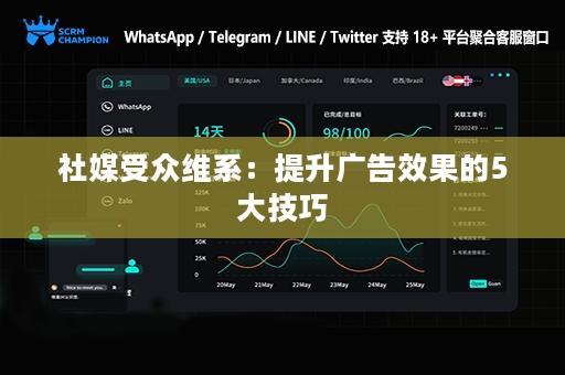 社媒受众维系：提升广告效果的5大技巧