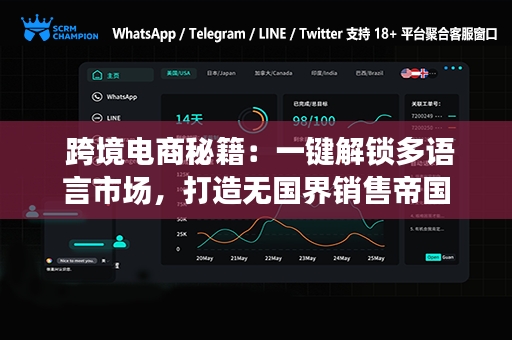  跨境电商秘籍：一键解锁多语言市场，打造无国界销售帝国