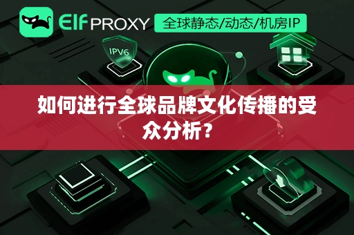 如何进行全球品牌文化传播的受众分析？