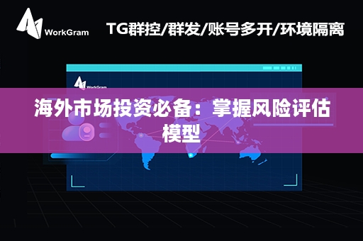 海外市场投资必备：掌握风险评估模型