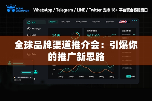 全球品牌渠道推介会：引爆你的推广新思路