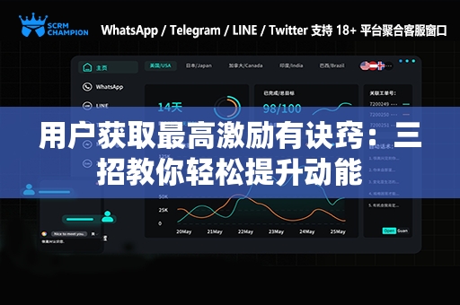 用户获取最高激励有诀窍：三招教你轻松提升动能