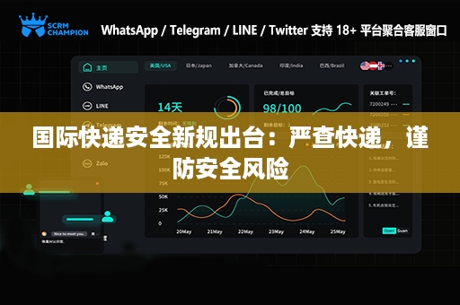国际快递安全新规出台：严查快递，谨防安全风险
