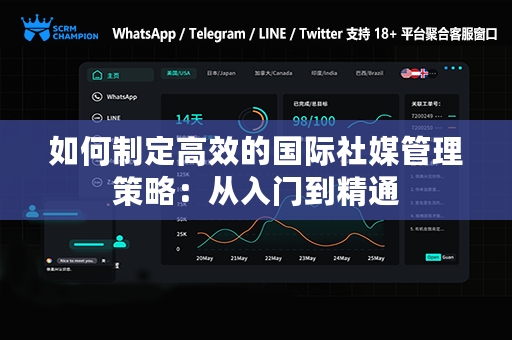 如何制定高效的国际社媒管理策略：从入门到精通