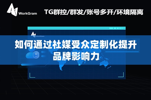 如何通过社媒受众定制化提升品牌影响力