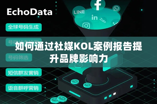 如何通过社媒KOL案例报告提升品牌影响力