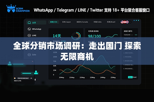全球分销市场调研：走出国门 探索无限商机
