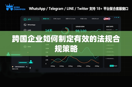 跨国企业如何制定有效的法规合规策略